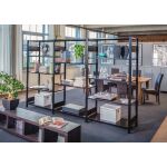 Raumteiler-Komplett-Set 2000 x 3000 x 500 H x B x T,...