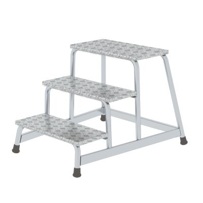 Arbeitspodest starr, Arbeitshöhe ca. 2,60 m, Aluminium