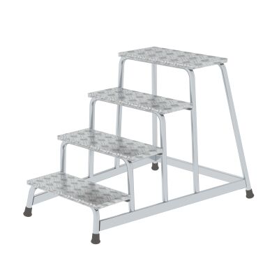 Arbeitspodest starr, Arbeitshöhe ca. 2,80 m, Aluminium