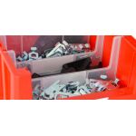 Trennwand offen für XL-Regalkästen 150, transparent