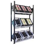 Grundregal, Getränkekistenregal 1800 x 1000 x 300 mm...