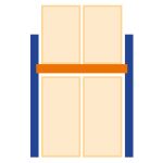 Grundregal Paletten-Bockregal 2500 x 1825 x 1100 mm...