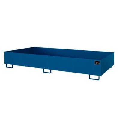 Regalwanne 2650x1300x300 mm, ohne Gitterrost , 540 Liter, RAL 5010 enzianblau