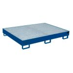 Regalwanne 1750x1300x250 mm, mit Gitterrost, 240 Liter,...