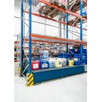 Regalwanne 3250x1300x265 mm, mit Gitterrost, 540 Liter,...