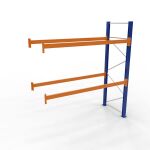 Palettenanbauregal 1 Feld 2700 mm - 4000x1100mm,HxT, 6...