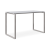 Steh- & Bistrotisch – 1600 x 800 mm | Gestell in Weißaluminium
