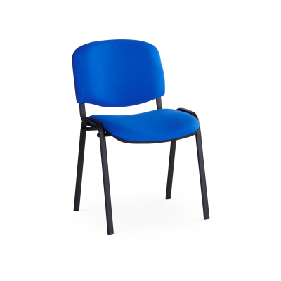Besucherstuhl – Gestell in Schwarz (Verschiedene Polster)