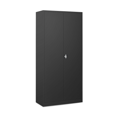 Aktenschrank aus Stahl – 920 x 420 (5 OH) – Korpus in Tiefschwarz