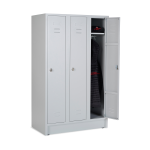 Umkleidespinde (3-Abteile) 1200 mm Breite – Korpus...