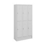 Fächerschrank (3 Abteile je 2 Fächer) 300 mm...
