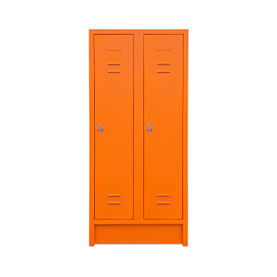 Schulspinde (2-Abteile je 1-Fach) 1600 mm höhe – Bunte Farben