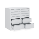 Schubladenschrank (900 mm hoch) mit 12-Schubladen in...
