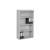 Aktenregal aus Holz – 800 x 375 x 1445 (4 OH) – Grau