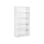 Aktenregal aus Holz – 800 x 375 x 1800 (5 OH) – Weiß