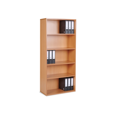 Aktenregal aus Holz – 800 x 375 x 1800 (5 OH) – Buche