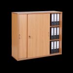Schiebetürenschrank aus Holz – 3 OH – Buche