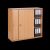 Schiebetürenschrank aus Holz – 3 OH – Buche