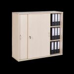 Schiebetürenschrank aus Holz – 3 OH – Ahorn