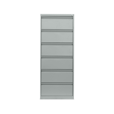 A5 Karteischrank – 2 Bahnen – Lichtgrau