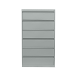 A5 Karteischrank – 3 Bahnen – Lichtgrau