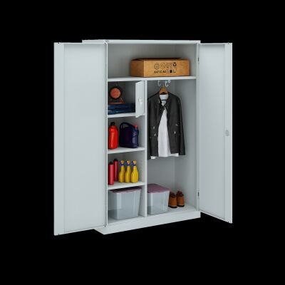 Flügeltürenschrank Kleider- / Wäsche (mit Wertfach)