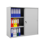 Schiebetürenschrank (Stahl) – 3 OH...