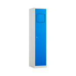 Wäschesammelschrank in Enzianblau
