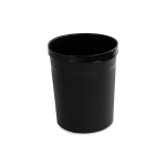 Kunststoff Papierkorb (18 Liter) - Schwarz & Robust