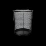 Netz-Papierkorb (⌀260 mm ) - Modernes Mesh-Design