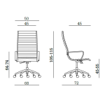 Bürodrehstuhl Manager
