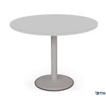 Besprechungstisch 100 cm rund mit Tulpenfuss-Gestell in...