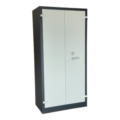 Dokumenten- und Sicherheitsschrank 95 cm Breite in RAL7021 (schwarzgrau) und RAL7035 (lichtgrau)