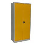 Umwelt- und Gefahrstoffschrank 92 cm Breite in signalgelb...