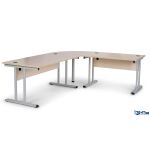 Verkettungsplatte für Büroschreibtisch mit...