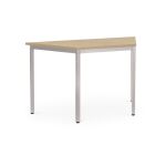 Trapeztisch 140 x 70 cm mit Gestell in RAL9006 +...