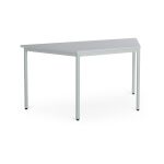 Trapeztisch 160 x 80 cm mit Gestell in RAL7035 +...