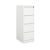 Hängeregistraturschrank 46 cm Breite mit 4 Schüben 1-bahnig in RAL9003 (signalweiß)