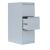 Hängeregistraturschrank mit 465 mm Breite und 3 Schüben in RAL7035 lichtgrau
