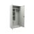 Putzmittelschrank 92 x 42 cm mit Drehgriffzylinderschloss in lichtgrau