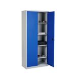 Stahl- und Flügeltürenschrank Classic 92 x 42...