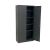 Stahl- und Flügeltürenschrank Classic 92 x 42 cm in RAL9005 tiefschwarz