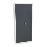 Stahl- und Flügeltürenschrank Classic 80 x 38...