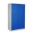 Stahl- und Flügeltürenschrank 120 x 60 cm enzianblau