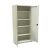 Stahl- und Flügeltürenschrank Classic 92 x 42 cm in RAL9003 signalweiß