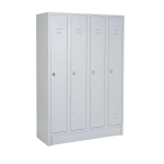 Reihen- und Garderobenschrank mit 120 cm Breite und 4...