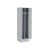 Garderobenspind und Umkleideschrank 50 cm Breite mit 2 Drehriegel in lichtgrau / lichtgrau