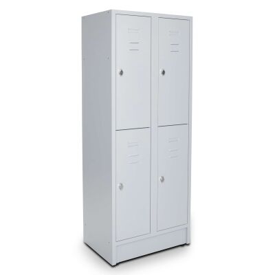 Mehrzweck- und Fächerschrank ST70 mit 4 Fächer in lichtgrau