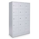 Schließ- und Fächerschrank mit 105 cm Breite...