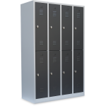 Mehrzweck- und Fächerschrank ST120 mit 8 Fächer...